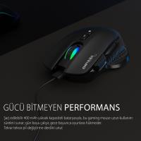 INCA IMG-GT22 Şarjlı Optik Kablolu/Kablosuz Oyuncu Mouse  Bluetooth + ŞARJLI Gaming 